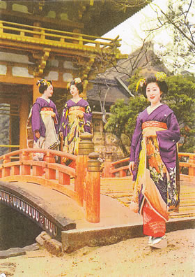 Tokyo Japan at Helan Shrine, Kyoto