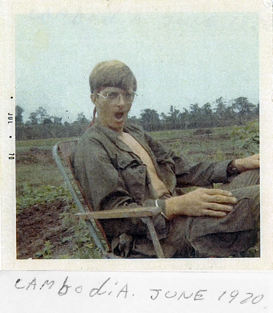 Jim Fortune ~ Cambodia - injured Jun 22, 1970