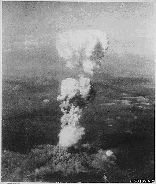 Atomic Bomb - Hiroshima, Japan  8:15 AM Aug. 6, 1945