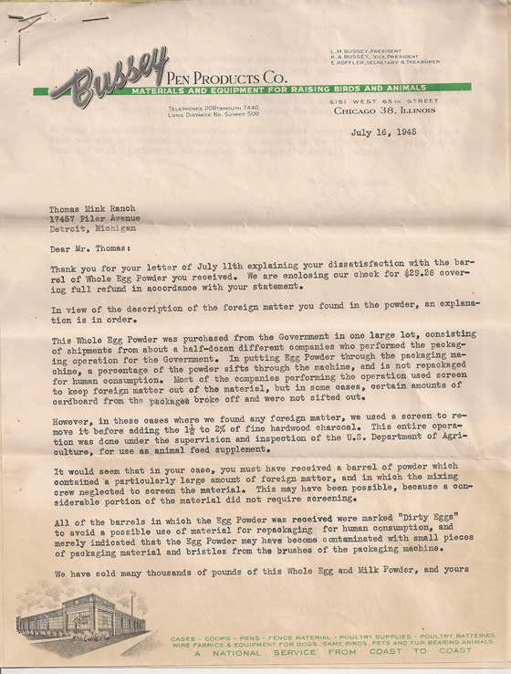 Bussey Pen Letter - July 16, 1945 Page 1