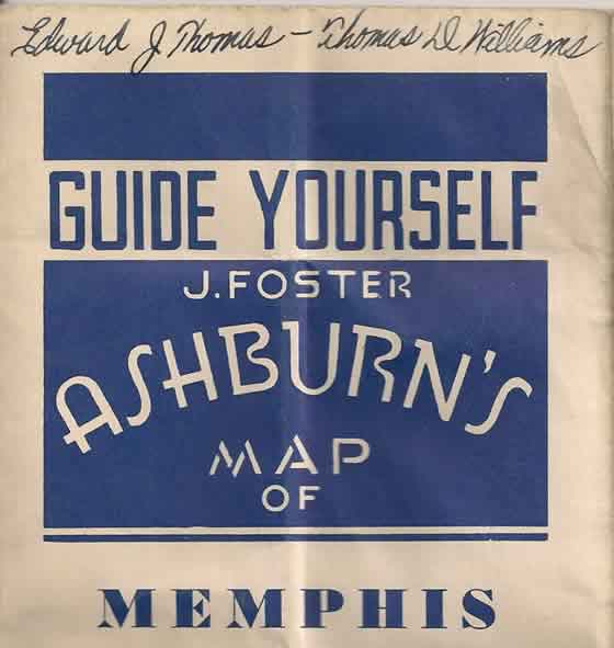 Memphis 1943 Map Cover
