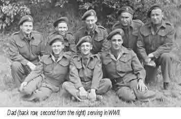 Ken MacDonald and comrades World War II