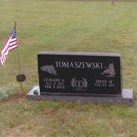 Leonard Tomaszewski at rest