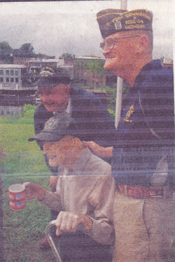 Leonard Tomaszewski - July 2011 - Manistee Veteran's Memorial Park