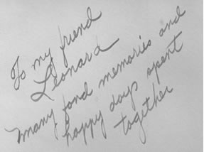 Card to daughter Marilyn ~ 28 September 1944