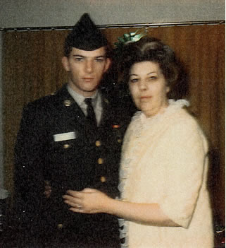 Jim & Mom at home