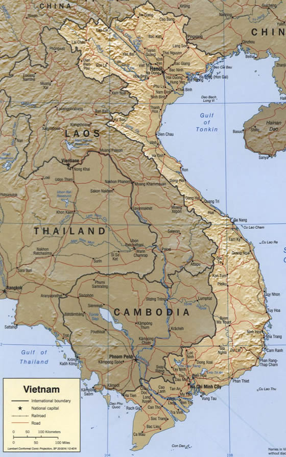 Vietnam Map